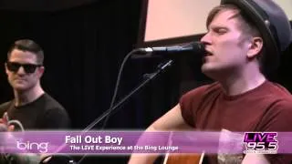 Fall Out Boy - Young Volcanoes (Bing Lounge)