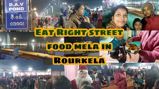 Eat Right street food mela in Rourkela || Basanti colony D.A.V pond ||@Sanjuktas_lifestyle