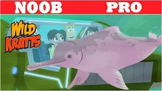 NOOB vs PRO ❤ Wild Kratts Amazin Amazon Adventures