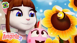 🌸🐝 Uma Horta Incrível na Sacada! 🐝🌸 Trailer de Atualização do Minha Talking Angela 2