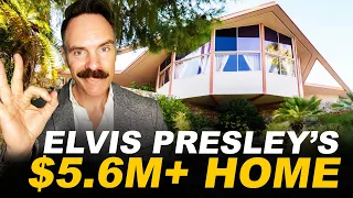 Up Close Tour Of Elvis Presley's Palm Spring Home (in 2023)