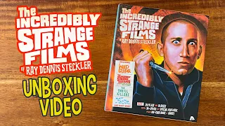 Unboxing - "The Incredibly Strange Films of Ray Dennis Steckler" blu-ray box set from Severin