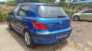 Repairs on Blue Peugeot 307 Purchased For A Client