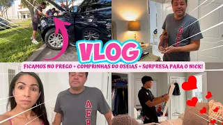 VLOG: FICAMOS NO PREGO + COMPRINHAS DO OSÉIAS + PREPARAÇÃO PARA A FORMATURA DO NICK NO HIGH SCHOOL