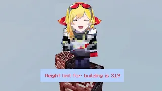[ENG SUB/Hololive] Kaela spent 12 hours to push her Ancient Debris tower to the height limit