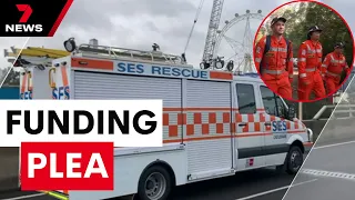 SES hits the road in backlash over funding | 7 News Australia