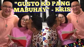 "GUSTO KO PANG MABUHAY" - KRIS AQUINO