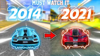 Evolution of Extreme Car Driving Simulator (2014-2021)