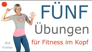 5️⃣ Übungen für Fitness im Kopf in 15 min. | ohne Geräte, im Stehen