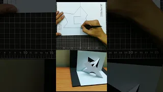 Kirigami Tutorial｜Paper Art｜Origami Art｜Kirigami Art｜Pop Up Card 59 #Shorts