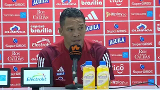Rueda de prensa de Junior tras su partido con Bucaramanga