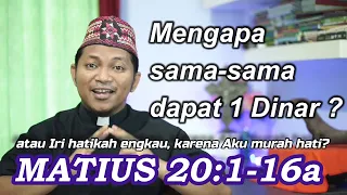 RENUNGAN KATOLIK MISA MINGGU BIASA XXV Tahun A 24 September 2023