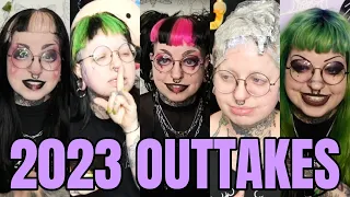 All the burping, farting and singing that didn't make the final cut. 2023 Outtakes // Emily Boo