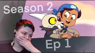 PIRATE LUZ! ~ The Owl House Season 2 Ep 1 REACTION!