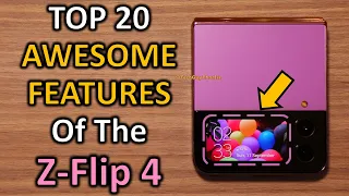 Z-Flip 4 | Top 20 AWESOME features you will LOVE