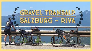 Gravel Transalp: Salzburg - Riva | 535 km | 11.600 hm | Bikepacking | Alpencross (2021) | Komoot GPS