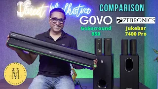 Govo GoSurround 950 vs Zebronics Jukebar 7400 Pro ⚡ Best Soundbar under 10000 ⚡ Best 5.1 Soundbar