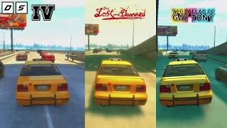 Graphics Comparison | GTA 4 vs. GTA: TLaD vs. GTA: TBoGT