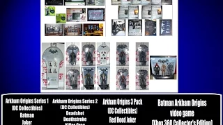 Batman Arkham Origins Game and Action Figures