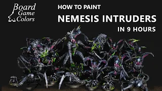 How to paint NEMESIS Intruders fast and easy.