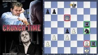 The crunch moment | Richard Rapport vs Magnus Carlsen | Norway Chess 2021
