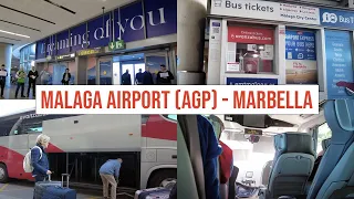 Malaga Airport (AGP) to Marbella by direct bus - CHEAP & EFFICIENT