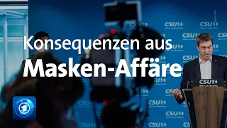 CSU zieht Konsequenzen aus der Masken-Affäre