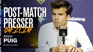 Riqui Puig, Post-Match Presser | 4.21.24