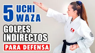 👊 5 GOLPES INDIRECTOS de Karate: UCHI WAZA - Aprende defensa personal ✅