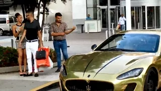 GOLD DIGGER Prank: Gold Maserati "I Can Take Your Girl" Part 1