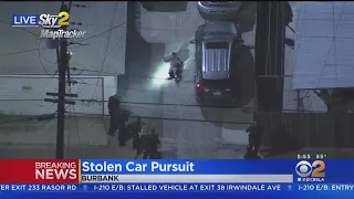 Driver Of Stolen Prius Captured After Leading Pursuit Through San Fernando Valley