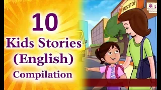 10 Best English Stories For Kids | Stories For Grade 1 | Story Time | Periwinkle