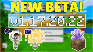 MCPE 1.17.20.22 BETA MOB SPAWNING CHANGED! Minecraft Pocket Edition Java Parity & Big Fixes