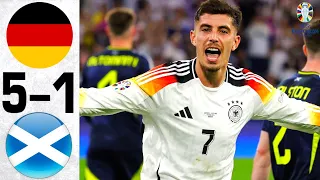 Germany vs Scotland 4-0 - All Goals and Highlights 2024 🔥 EURO