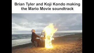 Brian Tyler and Koji Kondo making the Mario Movie soundtrack