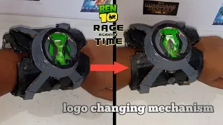 How To Make Ben 10 Race Against Time Omnitrix With Logo Changing Mechanism