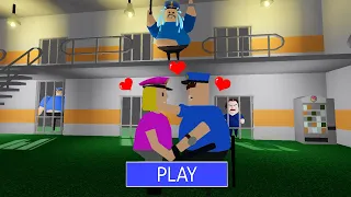 LOVE STORY | POLICE GIRL FALL IN LOVE  WITH POLICEMAN? Obby ROBLOX #roblox