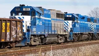 Railfanning Around Durand, MI: Great Lakes Central