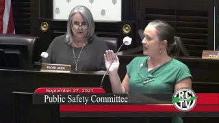 Public Safety Committee - September 27, 2021