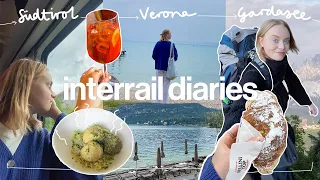 meine solo-reise beginnt 🍊 bozen, verona & gardasee 🌞 interrail diaries part 1