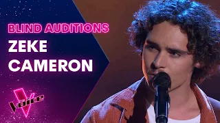 The Blind Auditions: Zeke Cameron sings Let You Love Me by Rita Ora