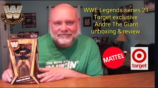 Mattel WWE Legend series 21 Target exclusive Andre The Giant unboxing & review. Plus series ranking.