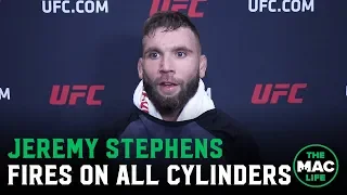 Jeremy Stephens on Yair Rodriguez: "If he don't die, it don't count"