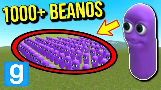 BEANOS HAS AN ARMY... (1000+) 🤯🟣 (gmod nextbot)