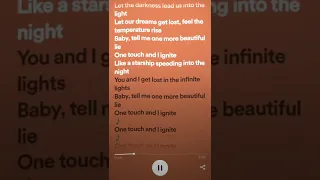Ignite ( Yxzz edit + Spotify lyrics )