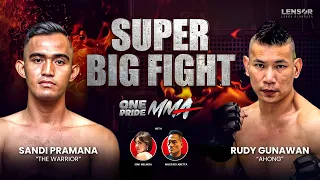 Adu Stamina! Adu Bogem!! Rudy Ahong Gunawan Vs Sandi Pramana | Fight Reaction One Pride MMA FN#63