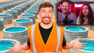 Я Построил 100 Скважин в Африке | РЕАКЦИЯ на MrBeast