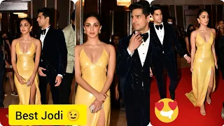 Bollywood Best Jodi Siddharth Malhotra Kiara advani Leave From HELLO HALL OF FAME AWARDS 2022