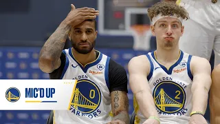 Gary Payton II Mic'd Up at Golden State Warriors Picture Day