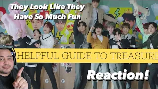 a helpful guide to TREASURE (12-member debut era) Reaction